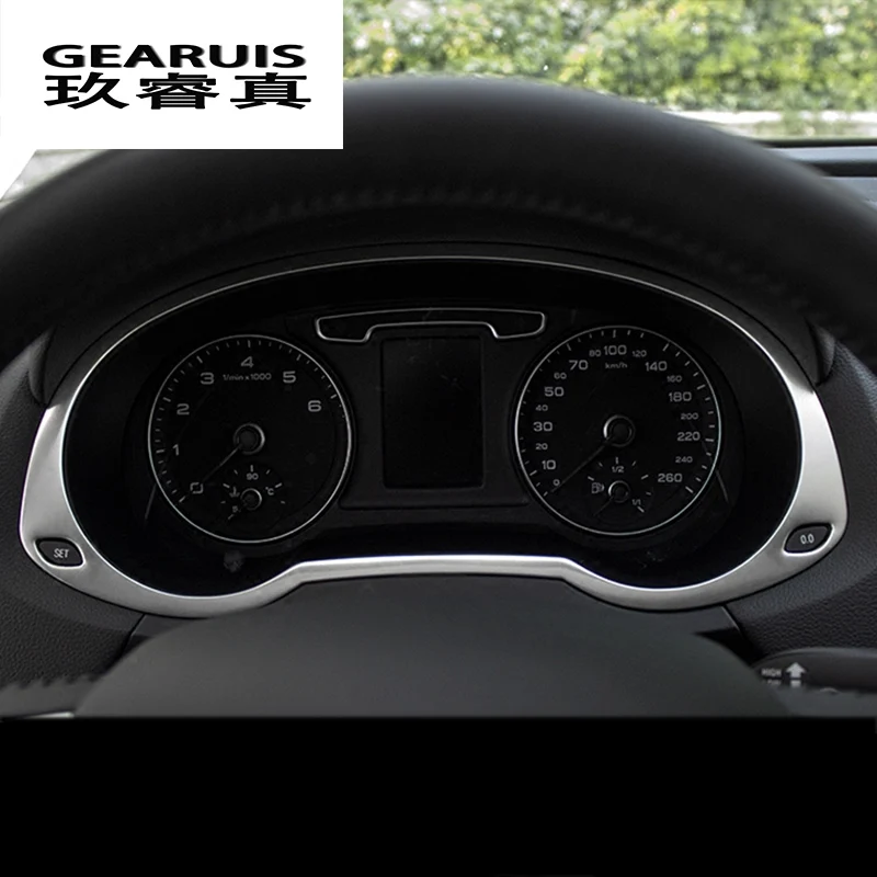 Car styling Interior Instrument panel decorative frame cover trim For Audi Q3 Dashboard decal Stainless steel sticker 2013-2017
Car styling Interior Instrument panel decorative frame cover trim For Audi Q3 Dashboard decal Stainless steel sticker 2013-2017