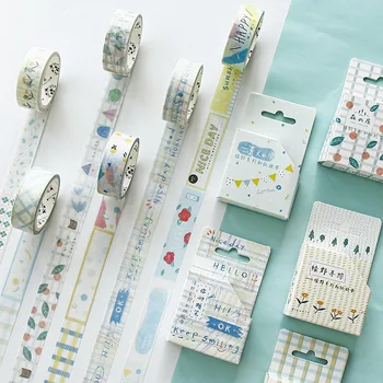 1.5cm Bullet Journal Flower Leaves Smiling Washi Tape Adhesive Tape DIY Scrapbooking Sticker Label Craft Masking Tape
1.5cm Bullet Journal Flower Leaves Smiling Washi Tape Adhesive Tape DIY Scrapbooking Sticker Label Craft Masking Tape