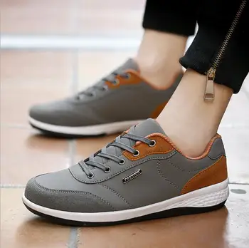 2020 Autumn New Men Shoes Lace-Up Men Fashion Shoes Microfiber Leather Casual Shoes Brand Men Sneakers Winter Men FLats
2020 Autumn New Men Shoes Lace-Up Men Fashion Shoes Microfiber Leather Casual Shoes Brand Men Sneakers Winter Men FLats