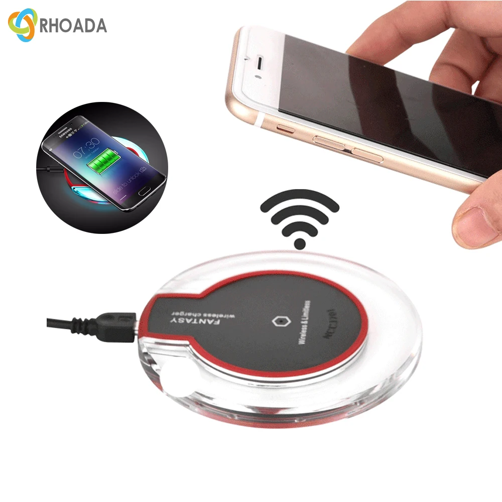 RHOADA Original Fast Wireless Charger Qi Smart Quick Charge For iPhone X XR XS 8 Galaxy S9 S8 S10 Plus Note 9 Huawei Mate 20pro
RHOADA Original Fast Wireless Charger Qi Smart Quick Charge For iPhone X XR XS 8 Galaxy S9 S8 S10 Plus Note 9 Huawei Mate 20pro