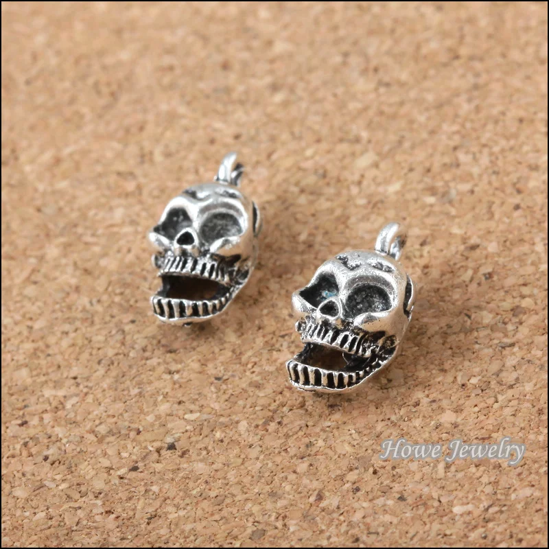 70pcs silver tone plated skull pendant fit for necklaces & pendants DIY jewelry findings Accessories B038
70pcs silver tone plated skull pendant fit for necklaces & pendants DIY jewelry findings Accessories B038