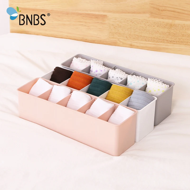BNBS 5 Grid Scarfs Bra Socks Tie Storage Box Drawer Divider Closet Organizers Boxes For Underwear Can Adjust The Partition
BNBS 5 Grid Scarfs Bra Socks Tie Storage Box Drawer Divider Closet Organizers Boxes For Underwear Can Adjust The Partition