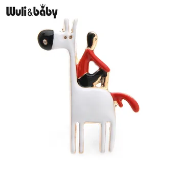 Wuli&Baby Thinking Man Sitting on a Horse Enamel Cute Brooch Pins For Women Original Brooches Gift
Wuli&Baby Thinking Man Sitting on a Horse Enamel Cute Brooch Pins For Women Original Brooches Gift