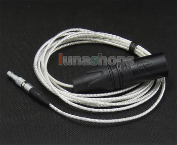 

LN004733 4pin XLR Male PCOCC + Silver Plated Cable for AKG K812 K872 Reference Headphone Headset