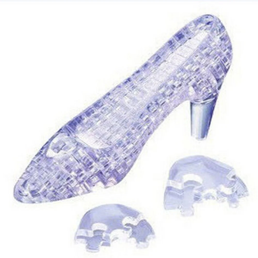 New Kids Puzzle Toy 3D Puzzle Jigsaw 44 pcs Crystal High Heels Cinderella Shoe Slipper Clear White Assembly Children Gift
New Kids Puzzle Toy 3D Puzzle Jigsaw 44 pcs Crystal High Heels Cinderella Shoe Slipper Clear White Assembly Children Gift