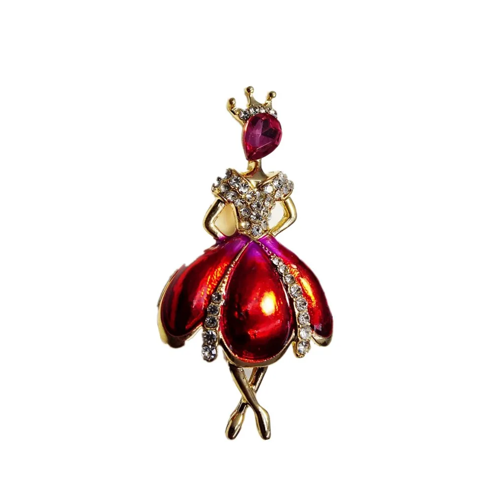 New Fashion Romantic Ballerina Ballet Dancer Girl Brooch Women Lady Vintage Enamel Rhinestone Brooches Scarf Pins Jewelry Gift
New Fashion Romantic Ballerina Ballet Dancer Girl Brooch Women Lady Vintage Enamel Rhinestone Brooches Scarf Pins Jewelry Gift