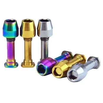 Bicycle V Brake for DAHON BYA412 Ti Bolt Titanium Bolts Cone Head Ti/Gold Multicolor Ti Screws Ti Fasteners 4pcs
Bicycle V Brake for DAHON BYA412 Ti Bolt Titanium Bolts Cone Head Ti/Gold Multicolor Ti Screws Ti Fasteners 4pcs