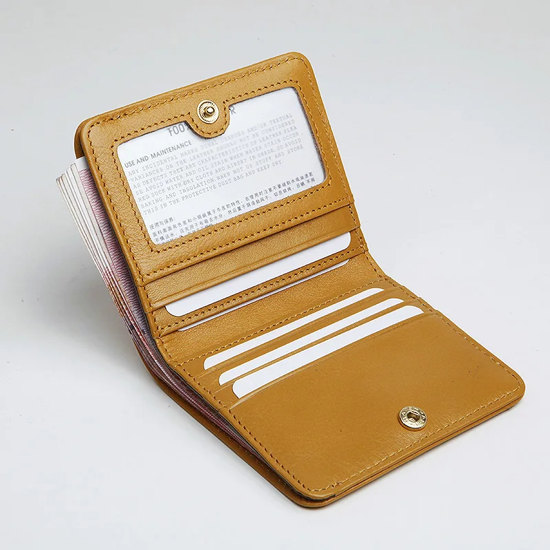 EMMA YAO Free shipping Original women's small wallet men's leather wallet bank card case mini credit card case
EMMA YAO Free shipping Original women's small wallet men's leather wallet bank card case mini credit card case