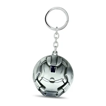 The Avengers Iron Man Keychain Portrait 3D mask Logo Metal key ring chian holder for souvenirs
The Avengers Iron Man Keychain Portrait 3D mask Logo Metal key ring chian holder for souvenirs