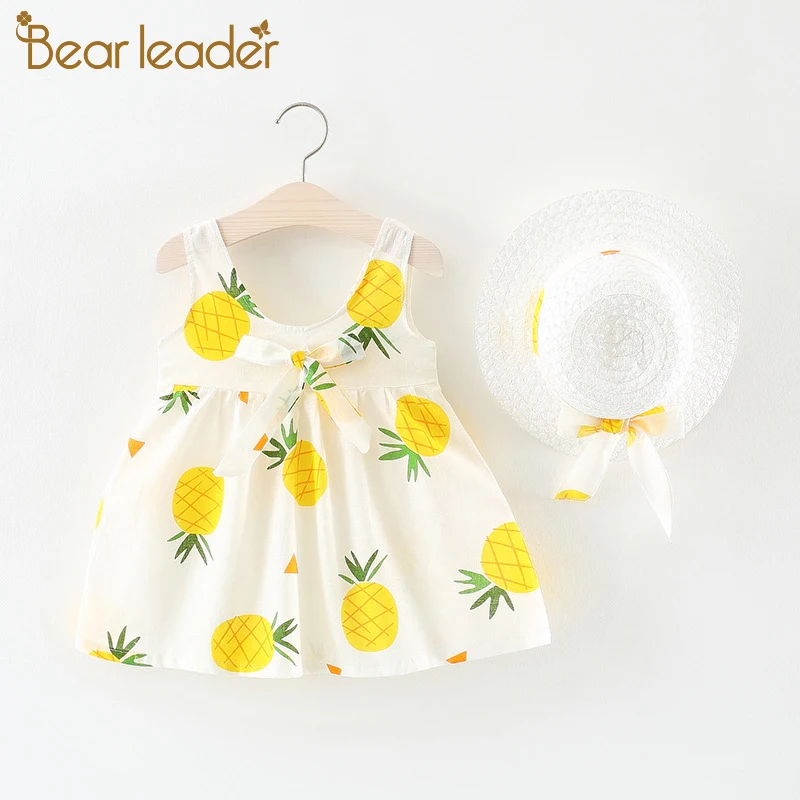 Bear Leader Baby Girl Dresses 2019 Newborn Toddler Sundress Girls Summer Kids Princess Dresses + Hats 2PCS Clothing Set Sunsuit
Bear Leader Baby Girl Dresses 2019 Newborn Toddler Sundress Girls Summer Kids Princess Dresses + Hats 2PCS Clothing Set Sunsuit