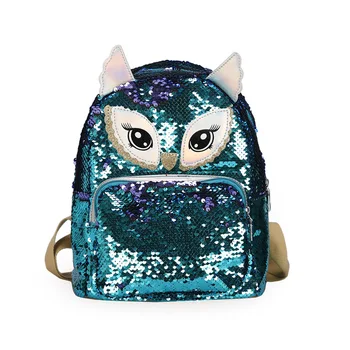2020 women High quality owl / bear/ Unicorn sequin backpack leather Animals ear Backpack kids school bags student book bags M468
2020 women High quality owl / bear/ Unicorn sequin backpack leather Animals ear Backpack kids school bags student book bags M468