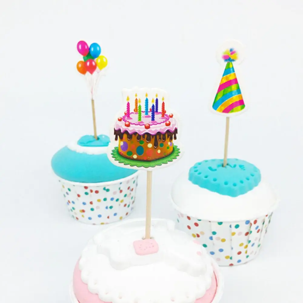 18Pcs Balloon Hat Cupcake Toppers Cake Picks Birthday Party Baby Shower Decoration cake decorating tools for children's birthday
18Pcs Balloon Hat Cupcake Toppers Cake Picks Birthday Party Baby Shower Decoration cake decorating tools for children's birthday