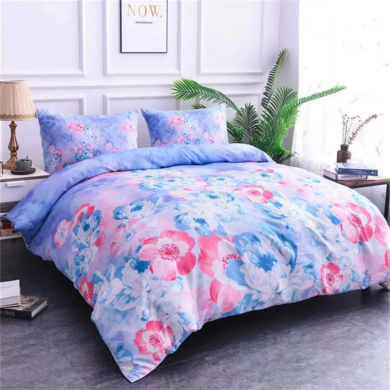 ZEIMON Soft Luxury Home Textiles Pillowcase+Quilt Cover 3pcs Bedding Set (no Sheet) Polyester Colorful Flowers Print Bedclothes
ZEIMON Soft Luxury Home Textiles Pillowcase+Quilt Cover 3pcs Bedding Set (no Sheet) Polyester Colorful Flowers Print Bedclothes