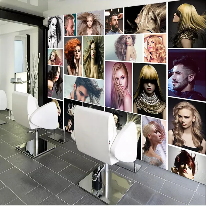Custom Wall Paper 3D Nordic Modern Personality Fashion Hair Salon Barber Shop Photo Wallpaper 3D Wall Murals Paper Wall Decor
Custom Wall Paper 3D Nordic Modern Personality Fashion Hair Salon Barber Shop Photo Wallpaper 3D Wall Murals Paper Wall Decor
