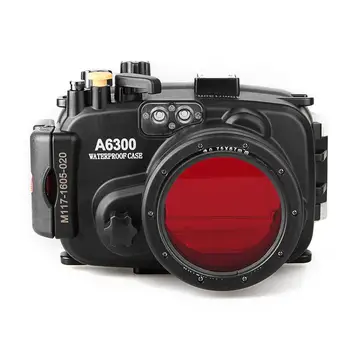 Eachshot Meikon 40m/130ft Waterproof Underwater Camera Housing Case for Sony A6300 Can Be Used With 16-50mm Lens+Red Filter 67mm
Eachshot Meikon 40m/130ft Waterproof Underwater Camera Housing Case for Sony A6300 Can Be Used With 16-50mm Lens+Red Filter 67mm
