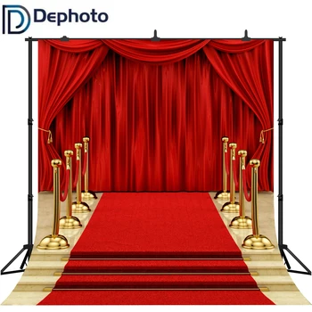 DePhoto Photography Backdrop Red Carpet Stage Gold Rope Vip luxury party birthday photo background photo studio prop
DePhoto Photography Backdrop Red Carpet Stage Gold Rope Vip luxury party birthday photo background photo studio prop