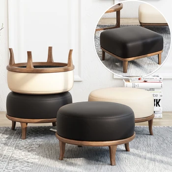 Natural Solid Wood Strong Stool Creative Furnishing Articles Simple Style Living Room Stool Small Corner Table Dining Stool
Natural Solid Wood Strong Stool Creative Furnishing Articles Simple Style Living Room Stool Small Corner Table Dining Stool