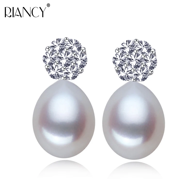 Fashion New Pearl Earrings simple Natural Freshwater Pearl Earrings 925 sterling silver Pearl Jewelry For women wedding gift
Fashion New Pearl Earrings simple Natural Freshwater Pearl Earrings 925 sterling silver Pearl Jewelry For women wedding gift