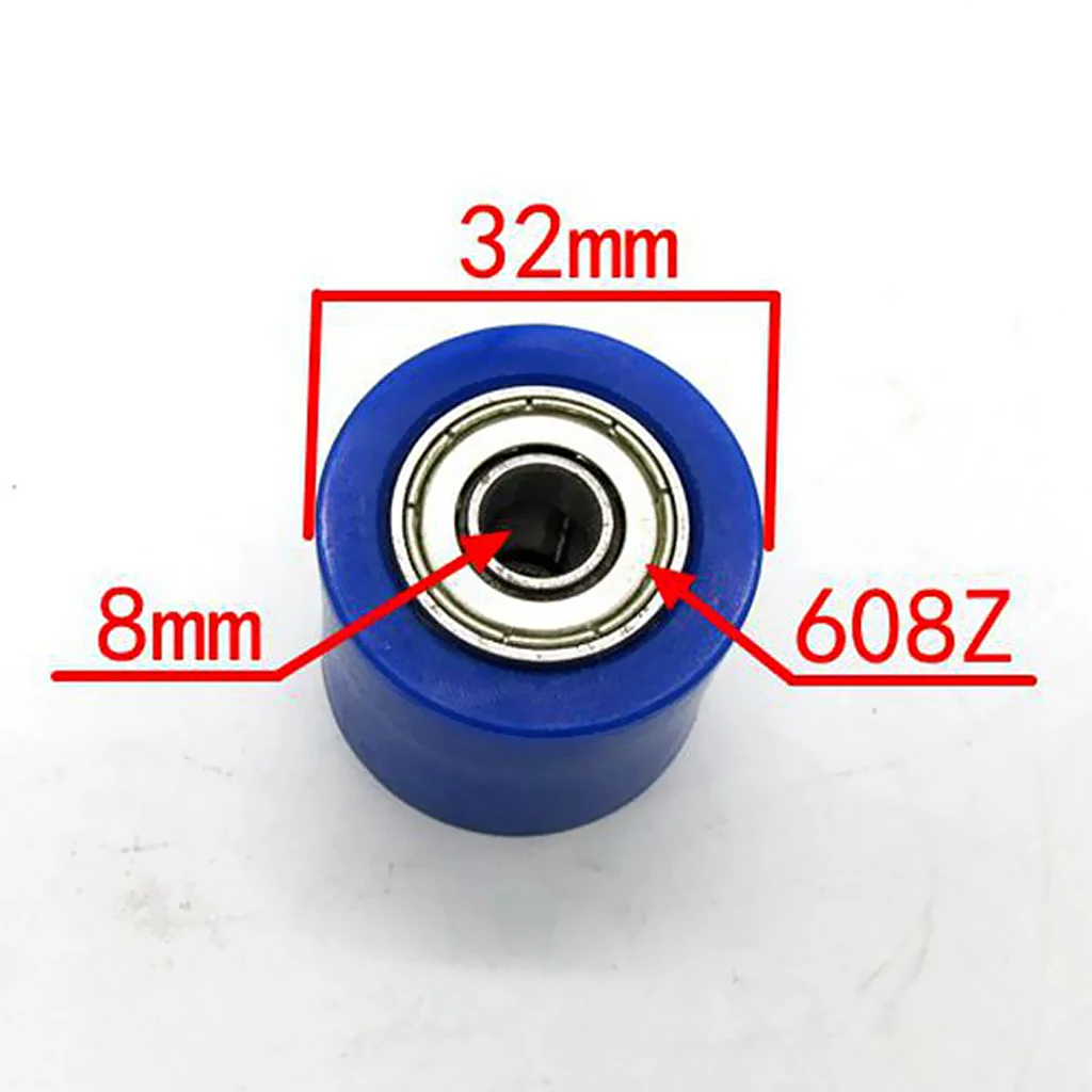 8mm Chain Roller Wheel Guide for CRF YZF RMZ KLX Motorcycle ATV Quad Dirt Bike High Quality&Durable 8mm Chain Roller Wheel Guide for CRF YZF RMZ KLX Motorcycle ATV Quad Dirt Bike High Quality&Durable
