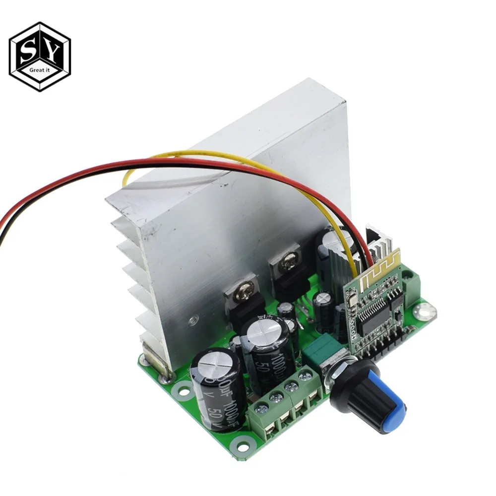 Bluetooth 4.2 TDA2030 15w+15W Double channel amplifier board Module 10V-30V With heat sink car for USB Speaker,Portable Speaker
Bluetooth 4.2 TDA2030 15w+15W Double channel amplifier board Module 10V-30V With heat sink car for USB Speaker,Portable Speaker