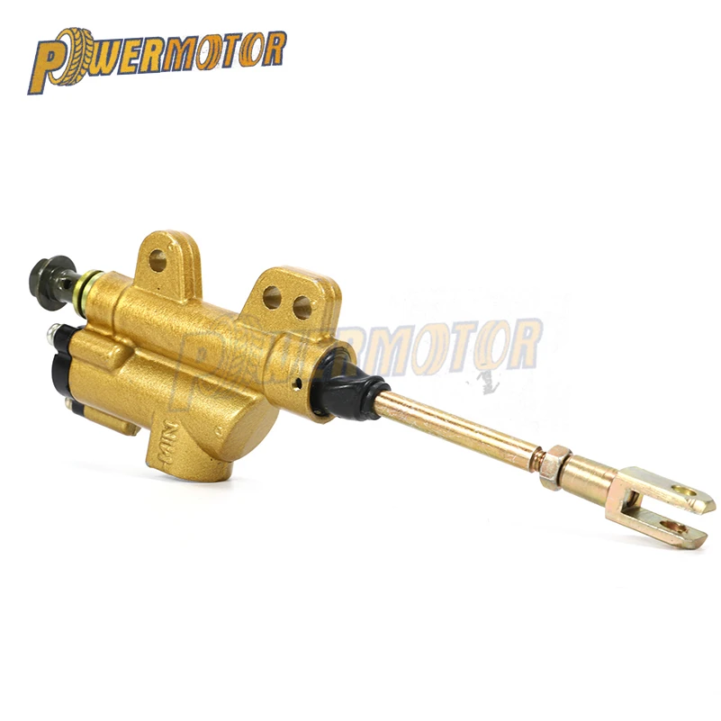 PowerMotor Motorcycle Motorbieke Universal Golden Cylinder Foot Rear Master Cylinder Hydraulic Pump Foot Brake ATV Pit Dirt Bike
PowerMotor Motorcycle Motorbieke Universal Golden Cylinder Foot Rear Master Cylinder Hydraulic Pump Foot Brake ATV Pit Dirt Bike