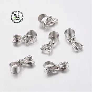 Brass Pinch Bails, Nickel Free, Platinum Color,Size: Dimension: 11mm long, hole: about 3mm.
Brass Pinch Bails, Nickel Free, Platinum Color,Size: Dimension: 11mm long, hole: about 3mm.