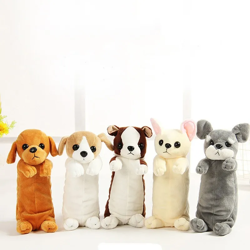 Hot Sale Cartoon Plush Pencil Case Kawaii Plush Dog Puppy School office supplies Pencil Bags For Kids Stationery Pencil Box
Hot Sale Cartoon Plush Pencil Case Kawaii Plush Dog Puppy School office supplies Pencil Bags For Kids Stationery Pencil Box