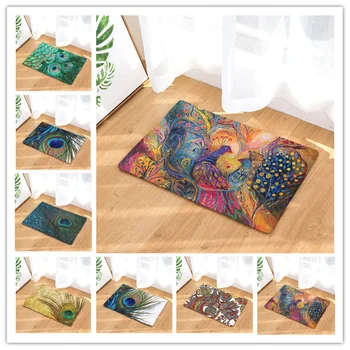 Hongbo Peacock Feather Print Bedroom Door Entrance Carpet Doormat Rug Non-slip Bathroom Living Room Kitchen Floor Mat
Hongbo Peacock Feather Print Bedroom Door Entrance Carpet Doormat Rug Non-slip Bathroom Living Room Kitchen Floor Mat