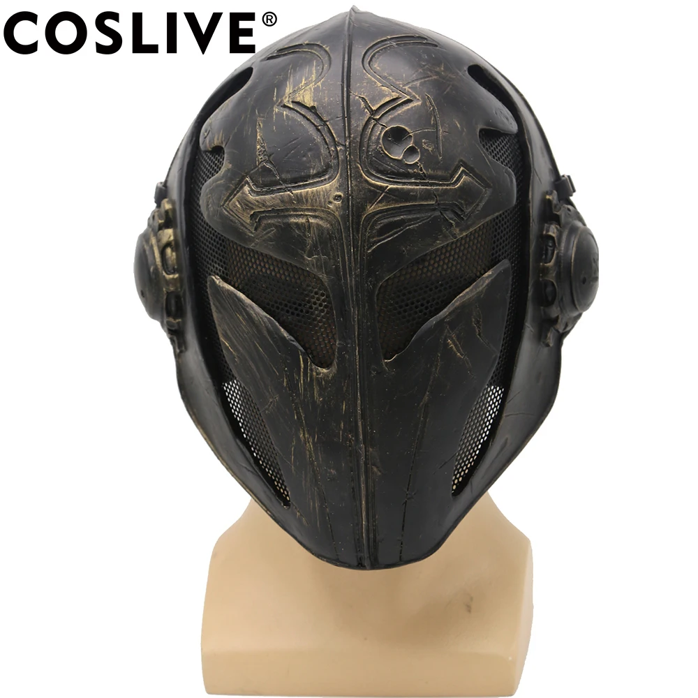 Coslive 2019 New Arrival Knights Templar Mask Airsoft Wire Black Mesh Cosplay Mask Adult Halloween Party Cosplay Costume Props
Coslive 2019 New Arrival Knights Templar Mask Airsoft Wire Black Mesh Cosplay Mask Adult Halloween Party Cosplay Costume Props