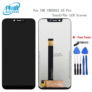 WEICHENG For UMI Umidigi A3 Pro LCD Display and Touch Screen Digitizer Assembly Repair Parts+Tools For UMI A3 Pro +Free Tools
WEICHENG For UMI Umidigi A3 Pro LCD Display and Touch Screen Digitizer Assembly Repair Parts+Tools For UMI A3 Pro +Free Tools