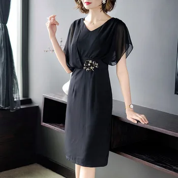 Office Lady Batwing Sleeve Vestidos De Festa High Waist Elegant Clothes For Women Chiffon Fashion Women's Clothings
Office Lady Batwing Sleeve Vestidos De Festa High Waist Elegant Clothes For Women Chiffon Fashion Women's Clothings
