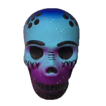 Halloween Simulation PU Galaxy Thriller Star Skull Soft Slow Rising Skeleton Head Charm Scented Anti-stress Exquisite Fun Toy
Halloween Simulation PU Galaxy Thriller Star Skull Soft Slow Rising Skeleton Head Charm Scented Anti-stress Exquisite Fun Toy