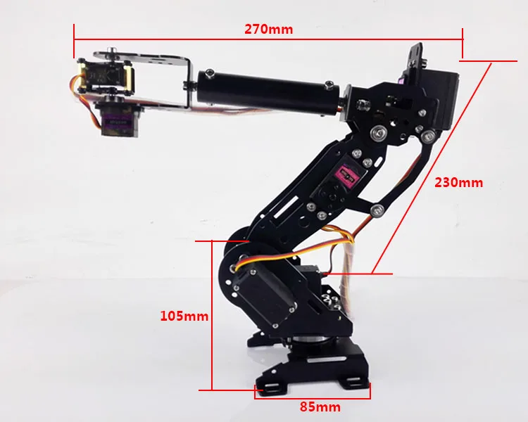 Suction Cup Type Mechanical Arm (sucking Device Provided) Wireless Control Robot Handicraft Arm Model Finished Product
Suction Cup Type Mechanical Arm (sucking Device Provided) Wireless Control Robot Handicraft Arm Model Finished Product