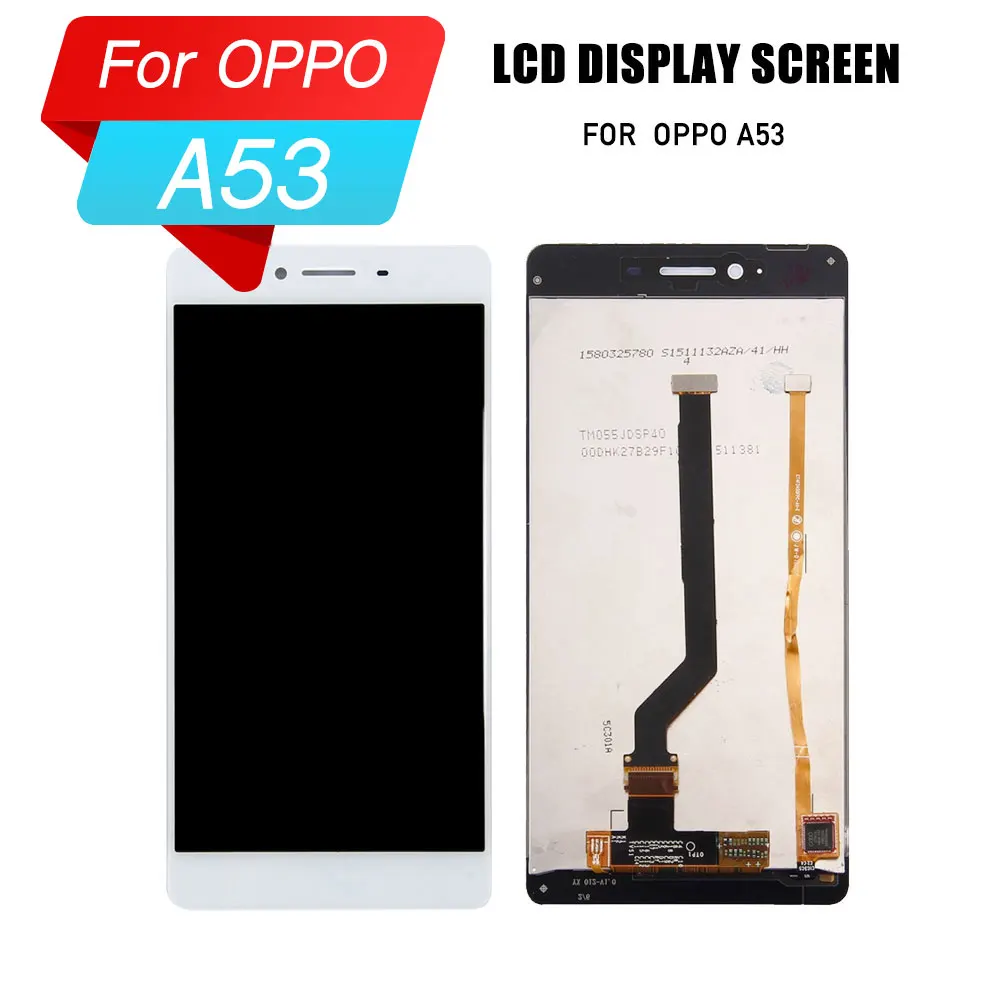 5.5 inch TFT lcd screen for oppo a53 display screen with touch lcd assembly for oppo a53 lcd display screen digitizer touch
5.5 inch TFT lcd screen for oppo a53 display screen with touch lcd assembly for oppo a53 lcd display screen digitizer touch