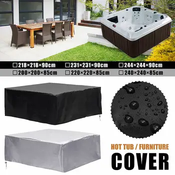 218/231/244*90cm 200/220/240*85cm Hot Tub Dust Cover For SPA hot tub and furnitures Durable Anticorrosive Anti-uv
218/231/244*90cm 200/220/240*85cm Hot Tub Dust Cover For SPA hot tub and furnitures Durable Anticorrosive Anti-uv