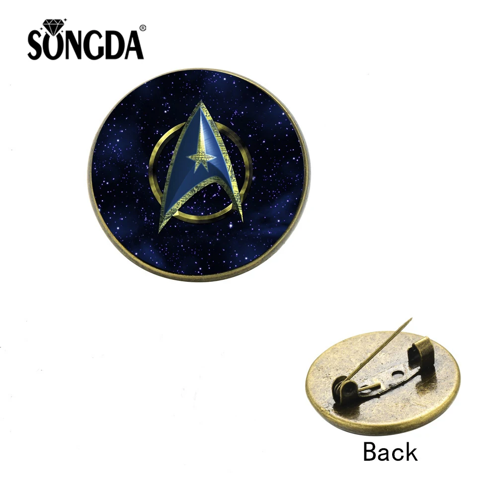SONGDA Star Trek Brooch Starfleet Command Division Logo Handmade Glass Photo Cabochon Pin Badges for Clothes Cosplay Decoration
SONGDA Star Trek Brooch Starfleet Command Division Logo Handmade Glass Photo Cabochon Pin Badges for Clothes Cosplay Decoration