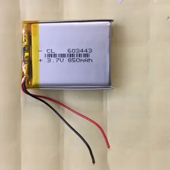 3.7v li po li-ion batteries lithium polymer battery 3 7 v lipo li ion rechargeable lithium-ion for Tachograph DVR 603443 980H 
3.7v li po li-ion batteries lithium polymer battery 3 7 v lipo li ion rechargeable lithium-ion for Tachograph DVR 603443 980H