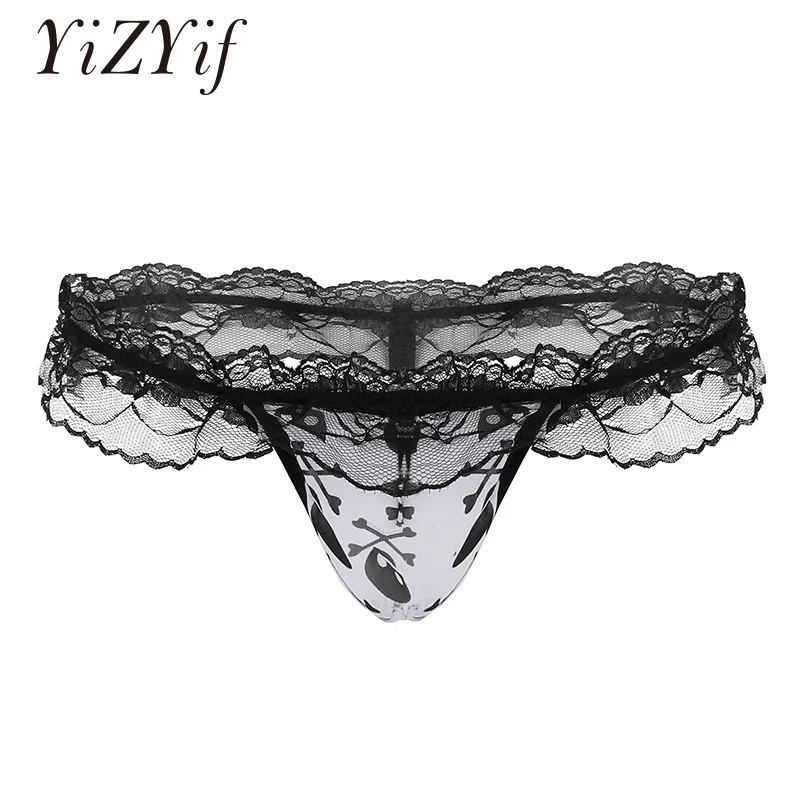 YiZYiF Sexy Gay Sissy Brief Strechy See Through Lace G-string Mens Lingerie Panties Open Butt Jockstrap Underwear Underpants
YiZYiF Sexy Gay Sissy Brief Strechy See Through Lace G-string Mens Lingerie Panties Open Butt Jockstrap Underwear Underpants