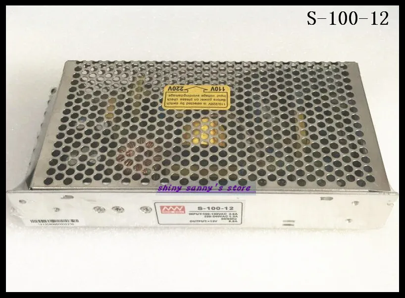 1Pcs S-100-12 100W 12V 8.5A AC to DC Converter Single Output Switching Power Supply Brand New
1Pcs S-100-12 100W 12V 8.5A AC to DC Converter Single Output Switching Power Supply Brand New