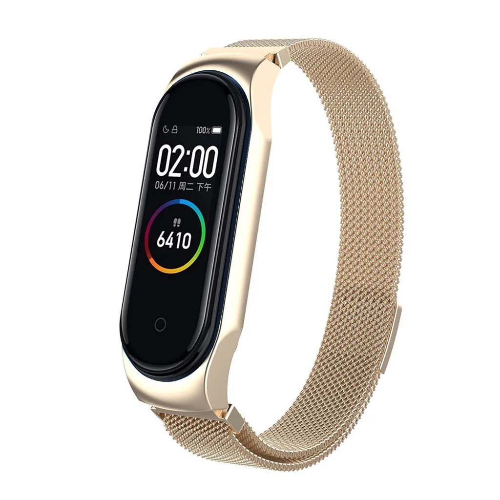Milanese Magnetic Loop Wrist Strap Metal Wristband For Xiaomi Mi Band 4 Watch Watch Accessories 709+
Milanese Magnetic Loop Wrist Strap Metal Wristband For Xiaomi Mi Band 4 Watch Watch Accessories 709+