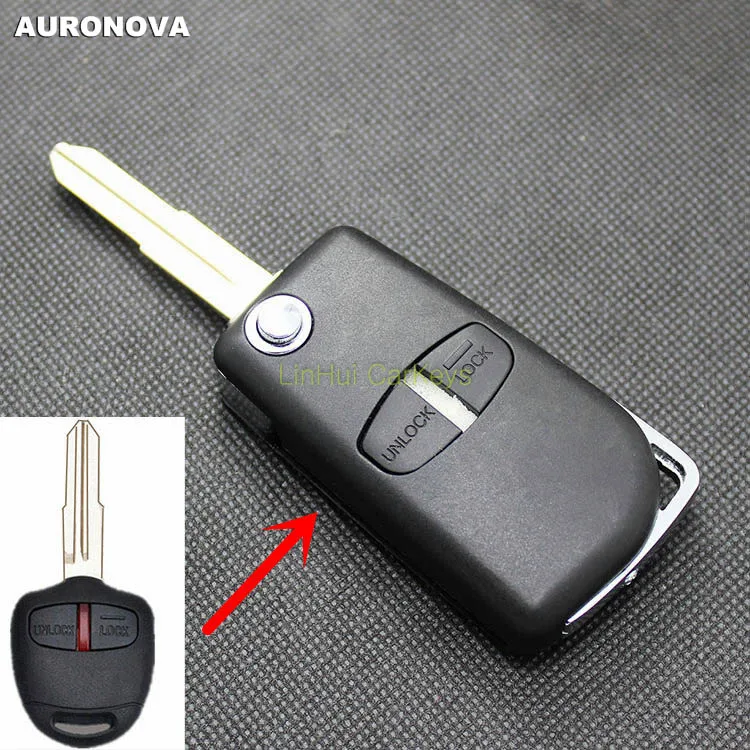 AURONOVA New Upgrade Flip Folding Key Shell for Mitsubishi Pajero 3+1 Buttons Modified Remote Car Key Case
AURONOVA New Upgrade Flip Folding Key Shell for Mitsubishi Pajero 3+1 Buttons Modified Remote Car Key Case