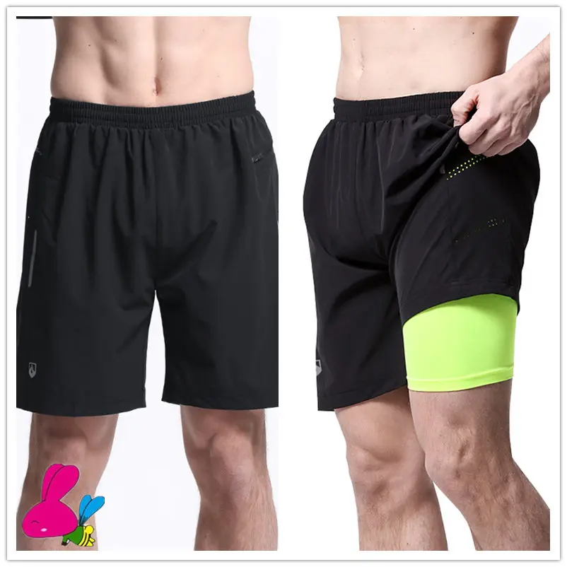 2 in 1 Summer Men's Marathon Running Shorts Black Quick Dry Training Marathon Fitness Run Sports Shorts Plus
2 in 1 Summer Men's Marathon Running Shorts Black Quick Dry Training Marathon Fitness Run Sports Shorts Plus