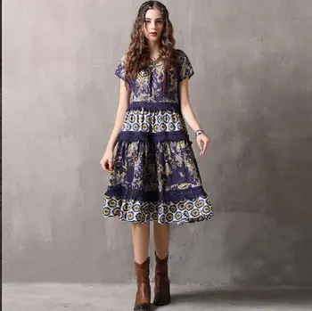 2019 Vintage Tassel Swing Dress Lace Patchwork Women Fashion Casual Dress Summer Party Vestidos Sundress
2019 Vintage Tassel Swing Dress Lace Patchwork Women Fashion Casual Dress Summer Party Vestidos Sundress