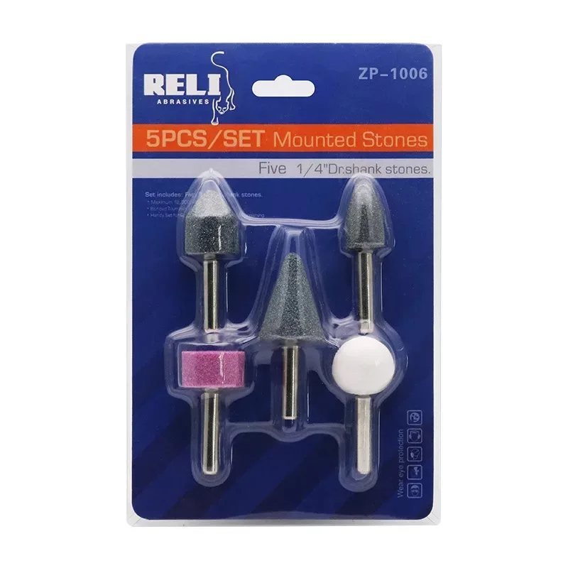 5PC set 46-Grid 1/4-Shank grinding head with handle grinding wheel polishing electric grinding head Taiwan Flint nail nail head
5PC set 46-Grid 1/4-Shank grinding head with handle grinding wheel polishing electric grinding head Taiwan Flint nail nail head