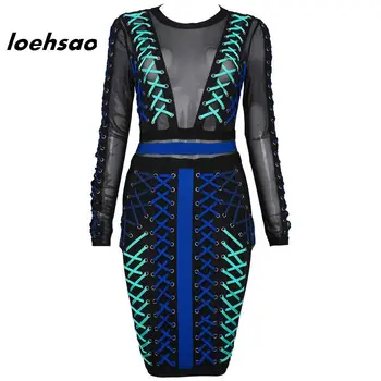 Women's fashion summer dress club party sexy mini vestidos O- neck long sleeve striped multicolor bodycon bandage dresses H101
Women's fashion summer dress club party sexy mini vestidos O- neck long sleeve striped multicolor bodycon bandage dresses H101