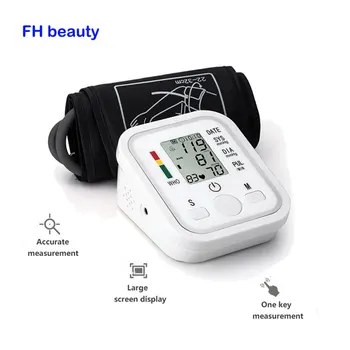 

Digital Upper Arm Blood Pressure Pulse Monitors tonometer Portable health care bp Blood Pressure Monitor meters sphygmomanometer