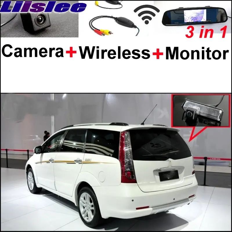 Liislee Special Rear View Camera + Wireless Receiver Mirror Monitor Parking System For Mitsubishi Grandis Space Wagon 2003~2011
Liislee Special Rear View Camera + Wireless Receiver Mirror Monitor Parking System For Mitsubishi Grandis Space Wagon 2003~2011