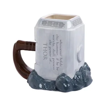 Thor coffee mugs ceramic hammer shaped cups and mugs large capacity mark creative drinkware
Thor coffee mugs ceramic hammer shaped cups and mugs large capacity mark creative drinkware