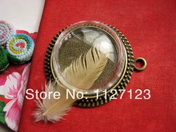 Free shipping!30 Sets Glass semi-globe bottle, 30mm opening necklace pendant set, 30mm diameter antique bronze pendant tray
Free shipping!30 Sets Glass semi-globe bottle, 30mm opening necklace pendant set, 30mm diameter antique bronze pendant tray