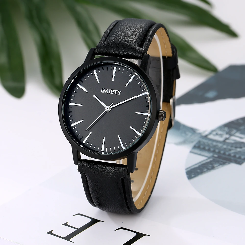 Gaiety Brand Ladies Watches Sport Black Gift Girl Watch Casual Wristwatch Fashion Leather Strap Quartz Women Clock Female Watch
Gaiety Brand Ladies Watches Sport Black Gift Girl Watch Casual Wristwatch Fashion Leather Strap Quartz Women Clock Female Watch